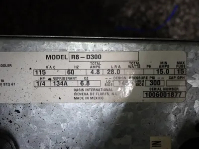 USED OASIS INTERNATIONAL R8D300