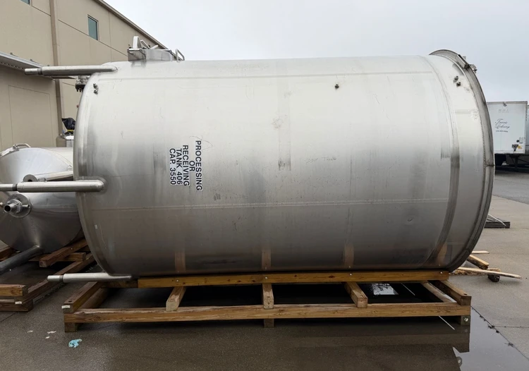 Used Stainless 3500 Gallon Stainless Steel Tanks Georgia US | Athens Packaging & Processing #914809