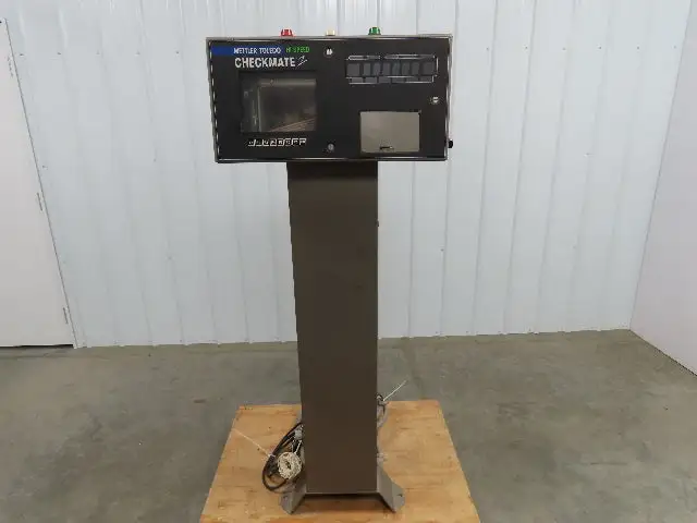 Mettler Toledo Checkmate 2 Hi-Speed Checkweigher Multi-Lane Control Station