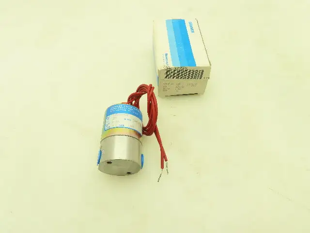 Honeywell Skinner V5L19365 Solenoid Valve 3-Way NC 6VDC 275 PSI 1/4" NPT