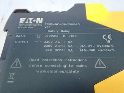 New | in-Stock EATON ESR5NO31230VAC Relays & Switches | HGR 24 #739665