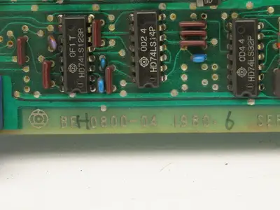 Hitachi BEH0800-04 1980.6 Circuit Board CNC Controller Card