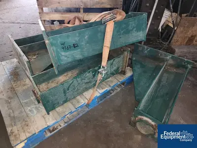 USED Carman 34" x 144" Carman Fluid Bed, Model FBP-302M, S/S