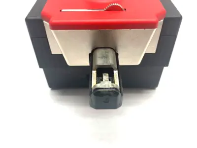 USED EUCHNER DOOR HANDLE LOCKOUT MECHANISM, BOLT-TONGUE