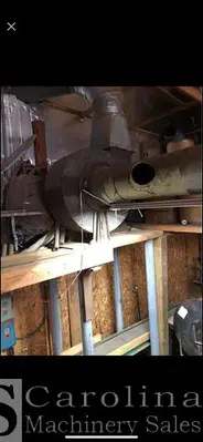 Unknown  10 HP Dust Fan with Ductwork