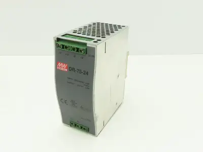 Mean Well DR-120-24 PLC Power Supply 24VDC 3.2/5A 100-240V Mixed Lot of 3