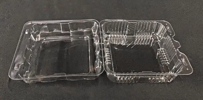 NEW, in-the-box — Commercial Packaging: 2-Loaf Cake Center, See-Thru Clamshell