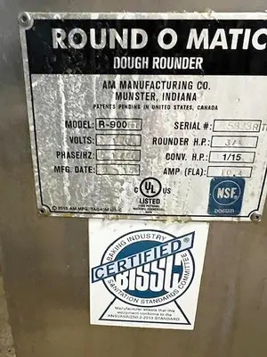 AM MANUFACTURING 900 RT Bread Rounder | Harvest Equipment and Fabrication Inc (11)