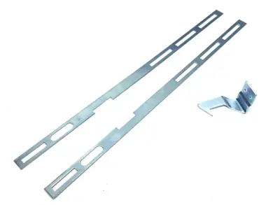 | Hoffman ABS Operator Adapter, Universal Cutout, Small Handle, Gray Steel 28087 - New – Open box
