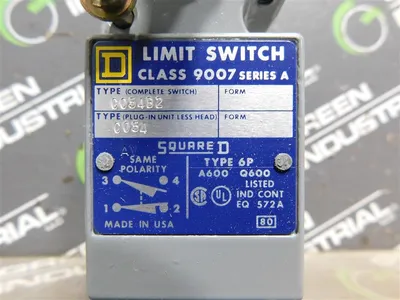 Square D 9007 C054B2 Mechanical Turret Head Position Switch Series A New