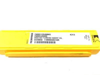 NEW KENNAMETAL KENLOC™ INSERTS, NEGATIVE, C-STYLE CNMG120408MS