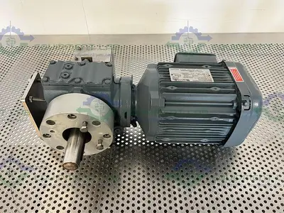 USED SEW EURODRIVE SA47DRE90L4/TF GEAR MOTOR 3 HP, 1745/189 R/MIN