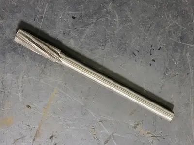11/16in. x 10-1/2in. Right-Spiral Chucking Reamer, 0.6875in. Dia. Str. Shank