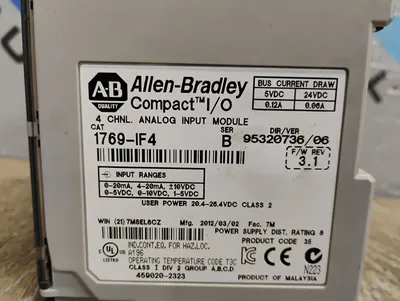 Allen Bradley 1769-IF4 Electrical/PLC/Automation | ESS Industrial Equipment Sales (4)