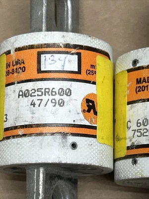 (19) Assorted Ferraz Fuses See Photos For Qty. & P/N's Fast Shipping! + Warranty