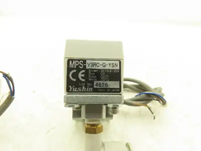 Yushin MPS-V3RC-G-YSN Digital Pressure Switch 10.8-30vdc 0-145psi Lot of 3