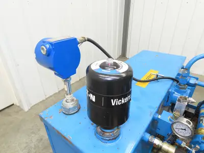 Eaton Vickers Hydraulic Power Unit 45 Gallon 19 GPM 3000PSI 20Hp 230/460V 3Ph