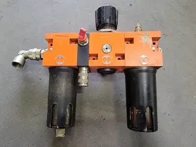 Compressed Air Lubricator/Filter Regulator, Series FRL ND