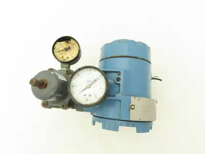 Fisher-Rosemount 846DS1J1K5 Transducer Current - Pressure 3-15PSI Mount Unusable