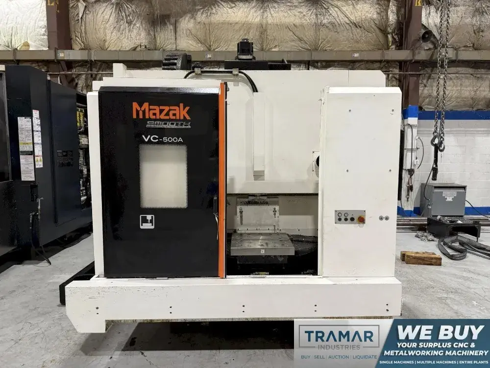Used MAZAK VC500A 2PC Vertical Machining Centers Ohio US | HGR 24 #1301681