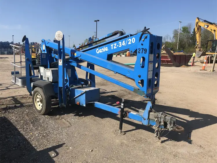 Used 2009 Genie TZ34/20 Towable Boom Lifts New York US | United Lift #1446960