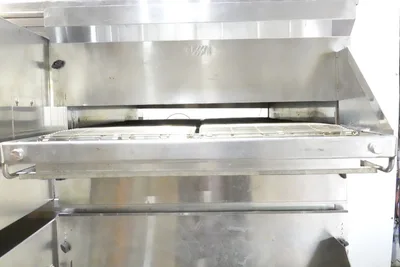 2019 MIDDLEBY MARSHALL TRIPLE STACK PROPANE GAS SPLIT BELT PIZZA CONVEYOR OVEN MODEL PS638G