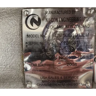 USED NU-CON ENGINEERING LTD CV500-10