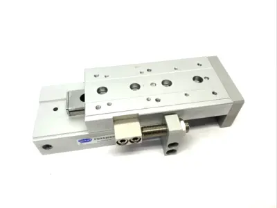 New | in-Stock Fabco-Air Double-Acting Pneumatic Linear Guided Slide Actuator Pneumatic Cylinders Michigan US | Maverick Industrial Sales #1398038