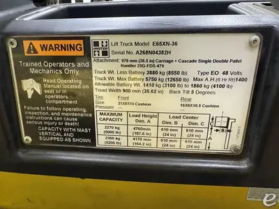 USED 2010 HYSTER E65XN