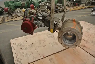 8" Class 150 Ball Valve w/ Actuator ILG/D 1500
