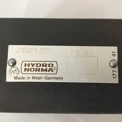 USED HYDRONORMA Z1S6P131V
