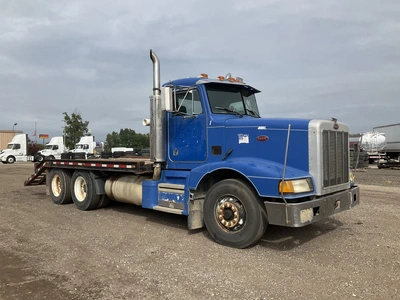 Used 1989 PETERBILT 377 Flatbed Trucks Michigan US | Miedema Asset Management Group #1455009