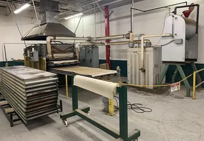 BERTHELSEN 5' x 10' 2-PLY HOT SHUTTLE PRESS