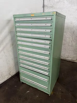 13 DRAWER STANLEY VIDMAR CABINET. STOCK # 0217226