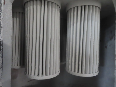 Invincible TurboClean Continuous Filtration Bin Vent Filter Dust Collector