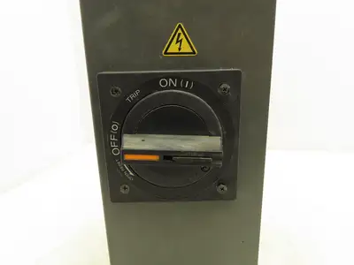 Fanuc A05B-2400-C402 Circuit Breaker Box Rotary Disconnect Switch 20A 3P