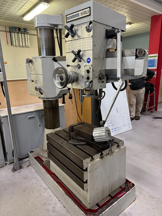 Used Richmond Herald 3 foot radial arm drill Drills GB | Bowland Trading Ltd 11 #161770