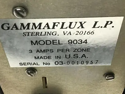 USED GAMMAFLUX 9034