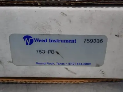 New | in-Stock WEED INSTRUMENT 753PB Transducers Ohio US | HGR 24 #754731