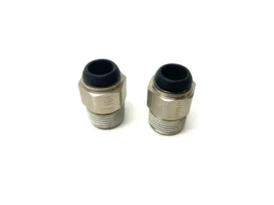 USED PARKER PRESTOLOK STRAIGHT MALE TUBE FITTING 12MM OD