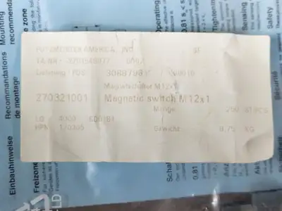 NEW PUTZMEISTER 270321001