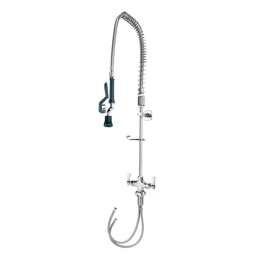 Krowne 17-202WL 35"H Deck Mount Pre Rinse Faucet - 1 1/5 GPM, Base with Nozzle