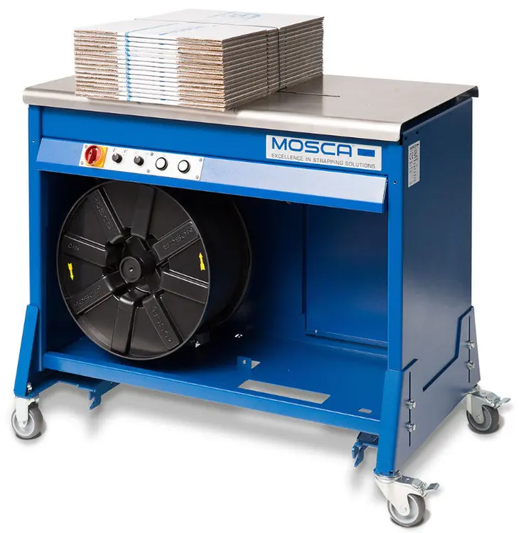 New | in-Stock MOSCA MO-M-8 SEMIAUTOMATIC STRAPPING MACHINE Strappers Michigan US | Capital Mailing Equipment #1494214