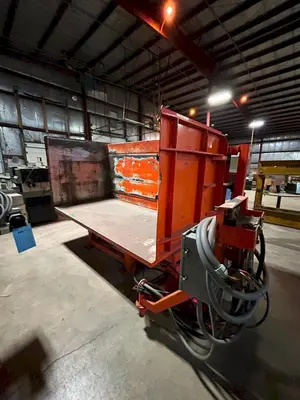 CHERRY INDUSTRIAL HYDRAULIC PALLET INVERTER / FLIPPER: STOCK #23522