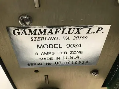 USED GAMMAFLUX 9034
