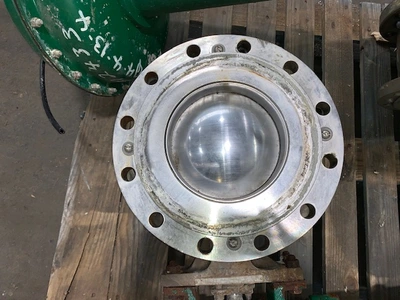10" -150# Fisher V-Ball Control Valve Type V150 , Stainless