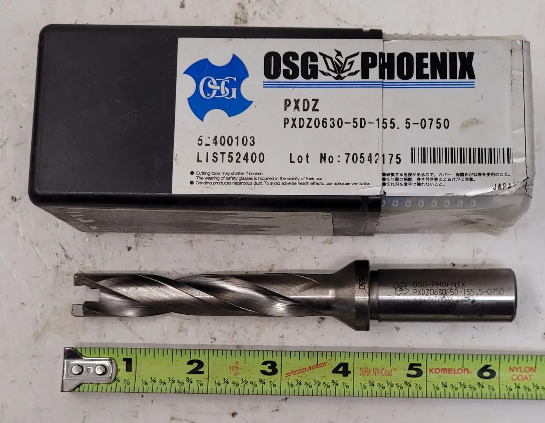 USED OSG PXDZ0630-5D-155.5-0750