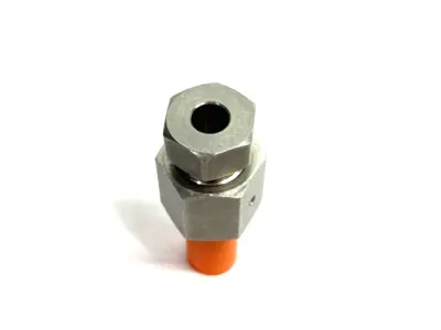 USED BUTECH HIGH-PRESSURE ADAPTOR, 1/4" HP TO 1/4" MP 20,000PSI
