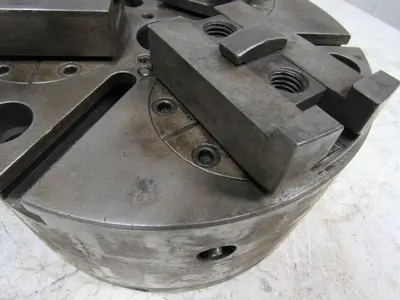 CNC Lathe 10" dia. Hydraulic/Power 3 Jaw Chuck