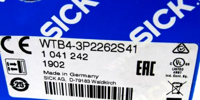 NEW SICK WTB4-3P2262S41 PHOTOELECTRIC SENSOR WTB43P2262S41
